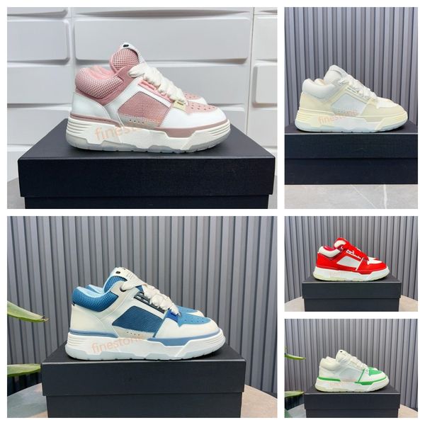 designer shoes mens shoes out of office sneaker chaussure sneakers women trainers chunky Plate-forme leather mesh lace up bread shoes fashio