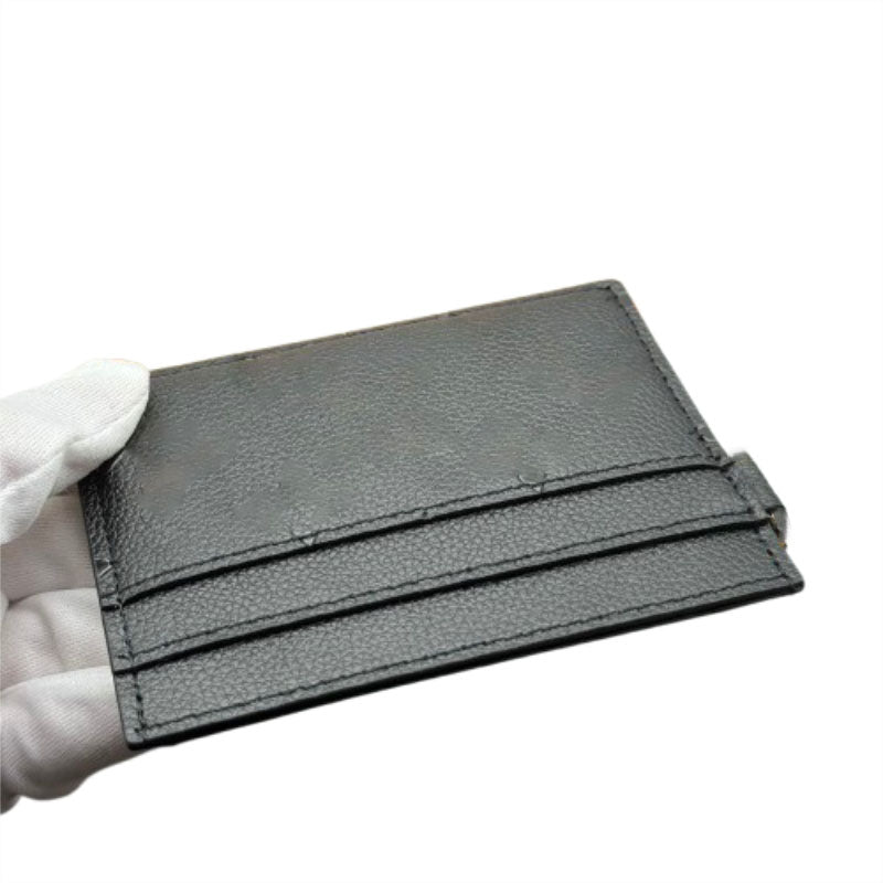 2025Women&#039;s Credit Genuine Leather pink Small Zipper Competitive Price Wallet Card Holder