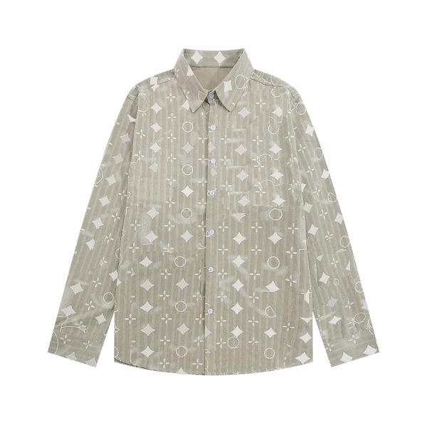 2023 Designers Mens Dress Shirts Business Fashion Casual Shirt Brands Men Shirts Spring Slim Fit Shirts chemises de marque pour hommes
