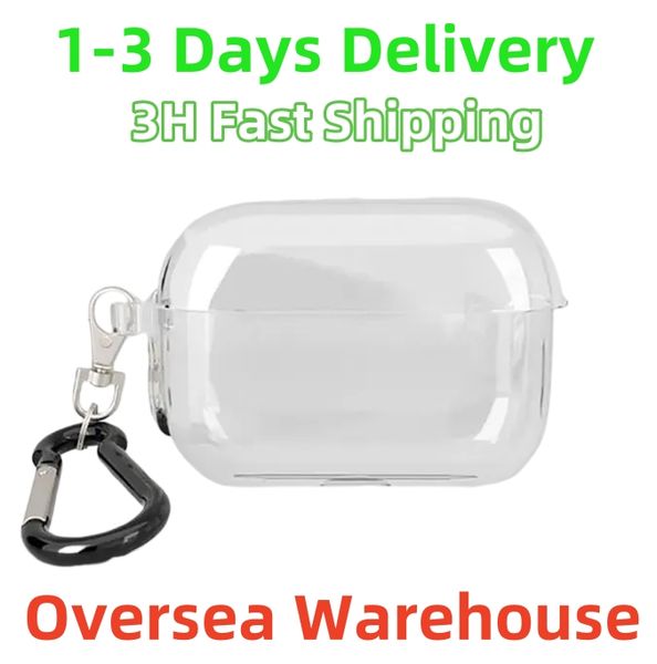 USA Euro Stock For pro 2 air pods 3 4 Max Earphones airpod Bluetooth Headphone Accessories Solid Silicone Cute Protective Cover Wireless Cha