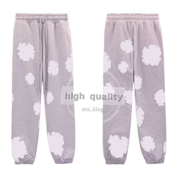 Denim Tesrs Hoodie Designer Denim Hoodie Kapok Bubble Pattern Printed Hooded Sweatshirt American High Street Tide Mens Womens Denim Teard Ho