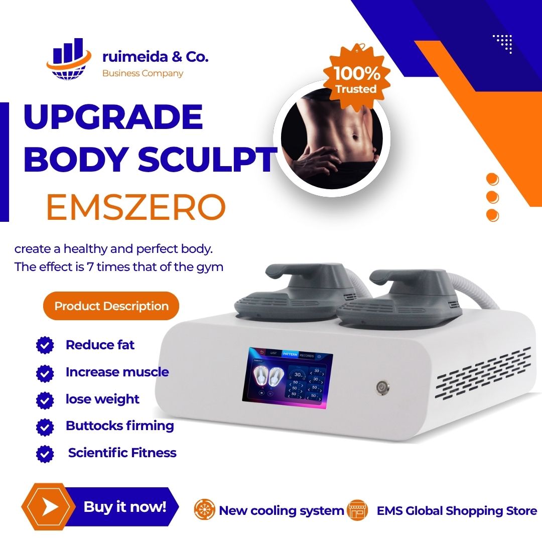Professional EMS Body Sculpting and Slimming Machine EMSZERO HI-emt Tighten Skin Fat Reduction Suitable for Home Use Equipment