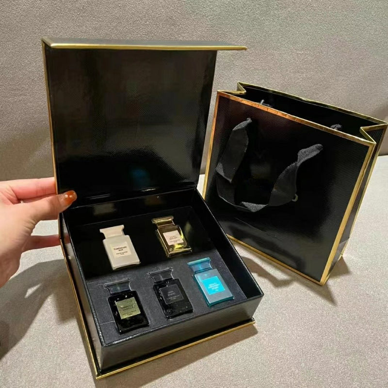 perfume gift box set ebony agarwood for men and women lasting fragrance 72 hours