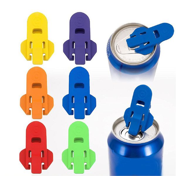Manual Easy Premium Plastic Shields Soda Beer Can Top Ring Opener Tool for Coke, Beer, Soda, Aluminum Beverage