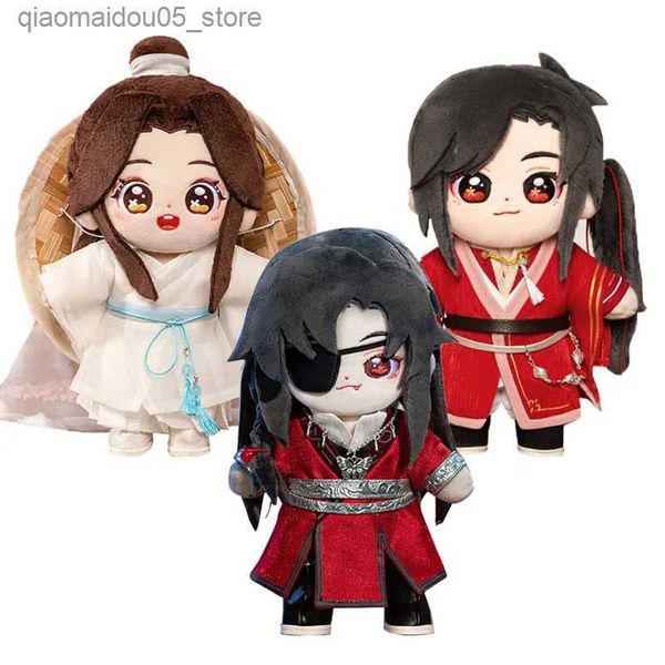 Plush Dolls Heaven Officials Blessing Hua Cheng Xie Lian Plush Toy Tian Guan Ci Fu Doll Plushie Anime Cosplay Figure Christmas Gift Q240625
