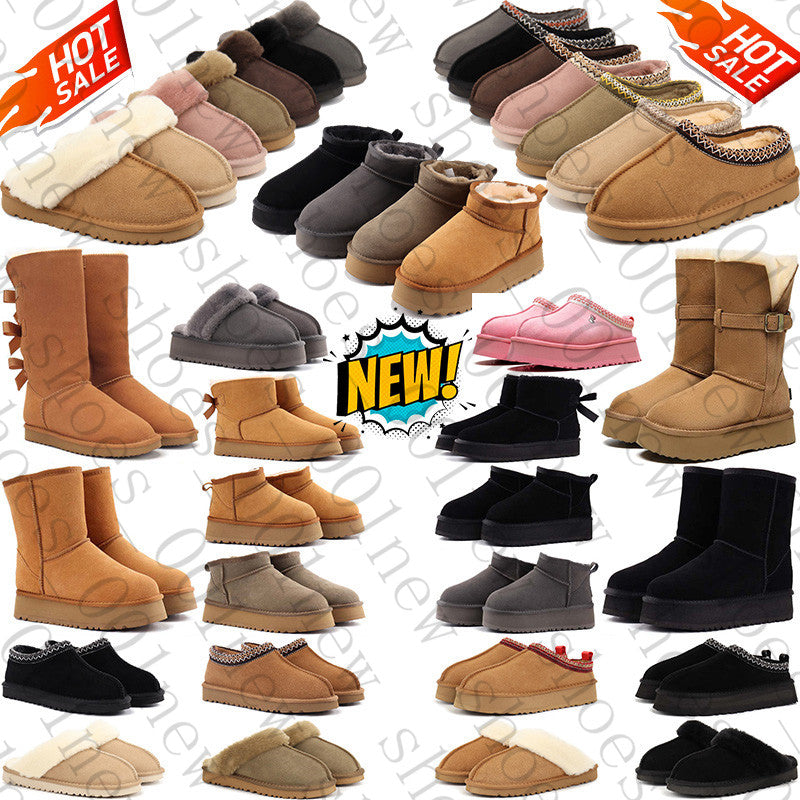 Designer uggssneaker uggbootas uggsplatform uggbootwomen boots martin booties australia tasman tazz Shoes for mens womens winter Autumn bottes slipp