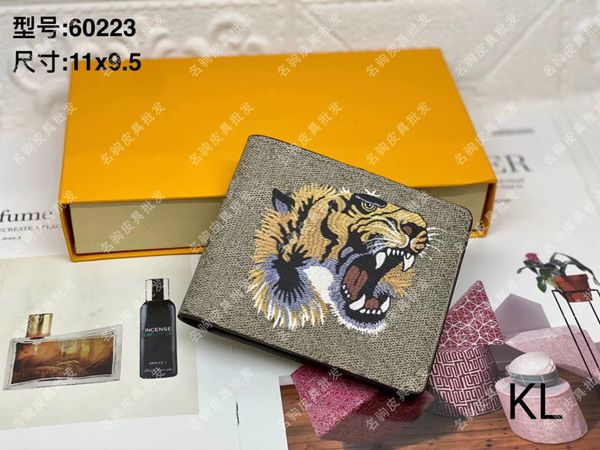 Fashion designer wallet luxury short purse men women Multiple clutch bags Highs quality flower letter coin purses Shadow card holders with o