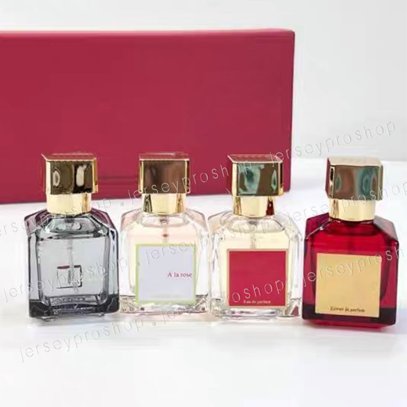 Topseller Women&#039;s Perfumes Lasting Fragrance Spray 70ml-30mlx4-set Perfume with box Christmas gift