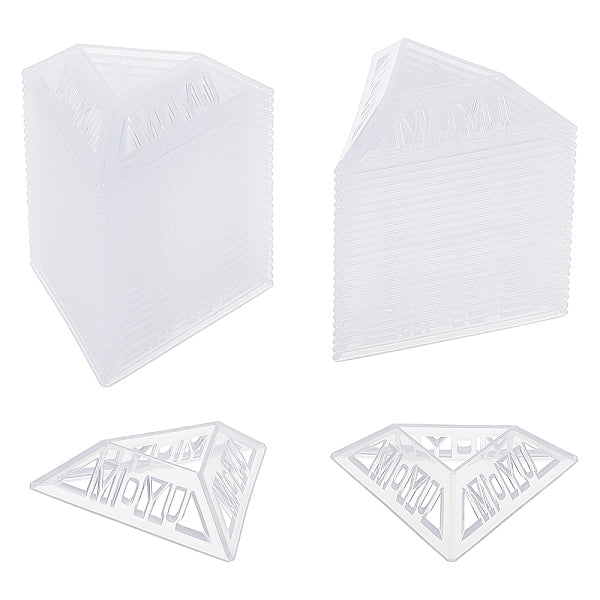 Triangle en plastique vitesse cubes magiques support de base cadre accessoires puzzle cube organiser