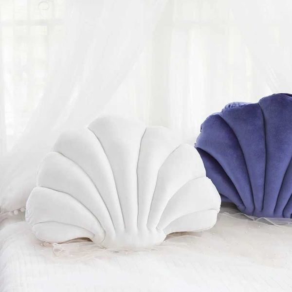 1 Shell Pillow Cute Throw Pillow Sofa Bed Decorative Pillow Perfect Gift for Thanksgiving Christmas Halloween New Years Wedding W240816