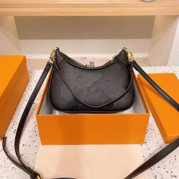 louissvuttion bag lvt bag bags Lvity Leather Bag Emboss Bagatelle BB Women Designer Bags Cross Body BlackWhitePurple Designer Handbags Lady