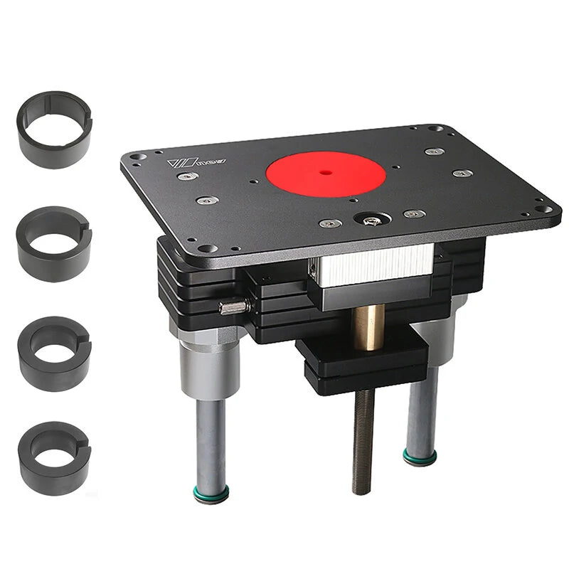 65 69 80 88.9mm Router Lift Collar Accessories Woodworking Tool Suitable for Wnew Woodworking Router Table Plate