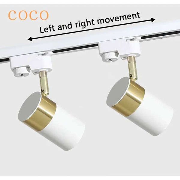 modern Led track spotlight ceiling lights freely collocation for home background wall living room clothing store guide railCL240730