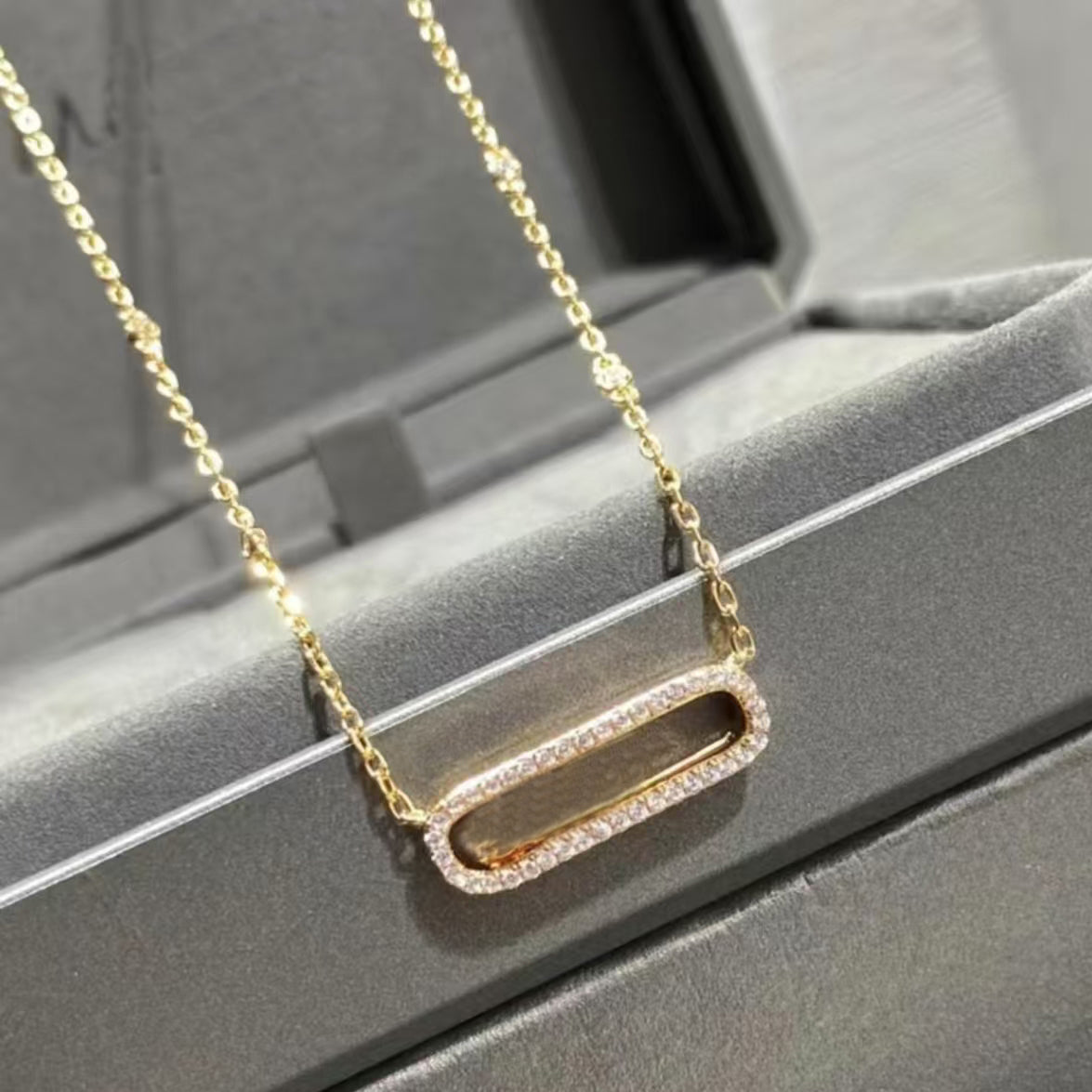 Pendant Necklaces Necklace womens necklace designer jewellery chains pendant titanium steel charm anniversary gift for women gold plated holiday gif