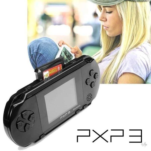 Game machine 2022 New PXP3 Game Console Handheld Portable 16 Bit Retro Children Kids MD2700 Video Game Palyer Built-in 150 Games Z241113