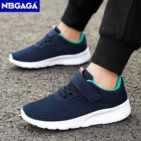 Sport Kids Sneakers Brindable Boys Sport Running Shoes Confortável Crianças Girls Lazer Treinadores Escola Mesh calçados andando 250102