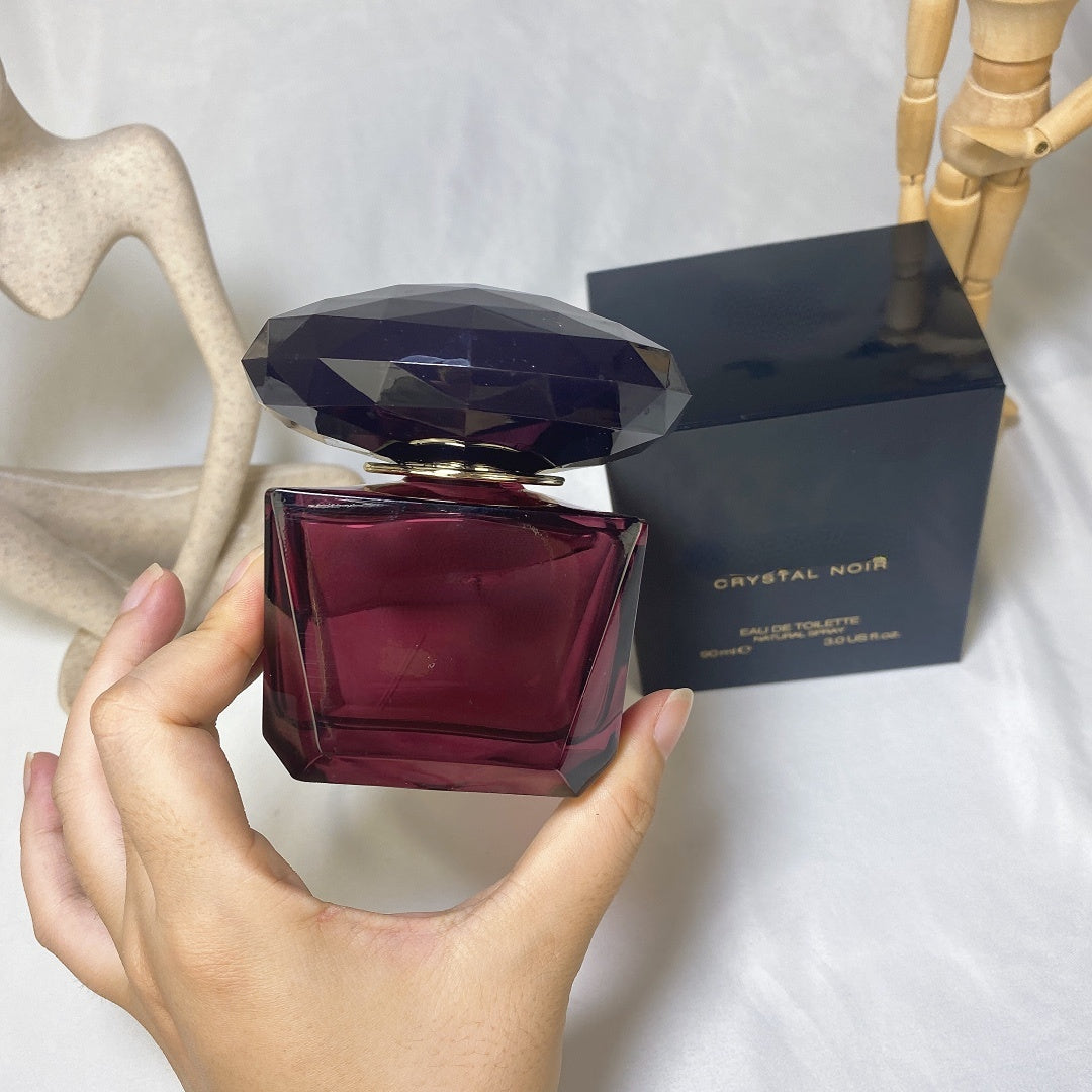 Women&#039;s men&#039;s perfume lasting floral fragrance diamond cutting bottle cap noble and generous gift