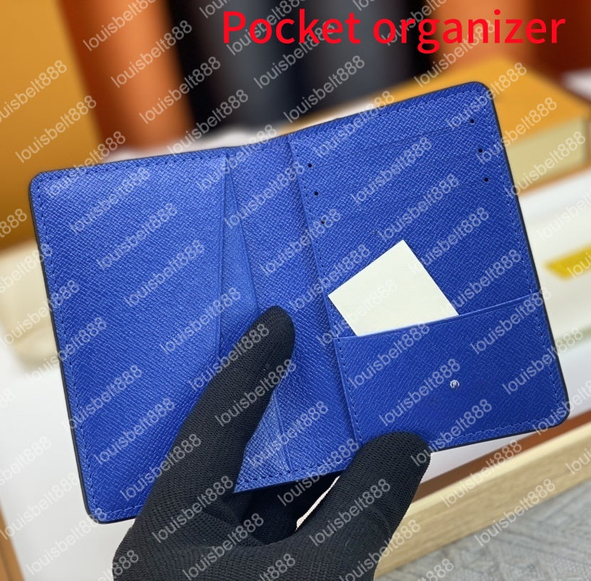 Wallets for Men High Quality Multiple Wallet POCKET leather card holders men wallets purse letters credit short money clutch bags with yellow gift b