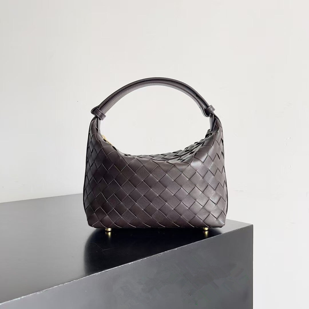 10A Top Quality Underarm Bags Fashion Lunch Box Bag Mini Wallace With Intrecciato Craftsmanship In Soft Calfskin Famous Digner Hobo Handbag Knitted