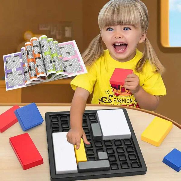 Building Block Puzzle Kids Blocks Pattern Blocks Puzzle Games Educational Block Puzzle For Parent-Child Interaction Home OutdoorC250108