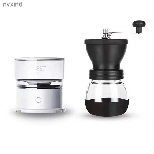 Coffee Makers Portable mini espresso machine automatic manual coffee machine used for cars outdoor hotels electric and battery power supply