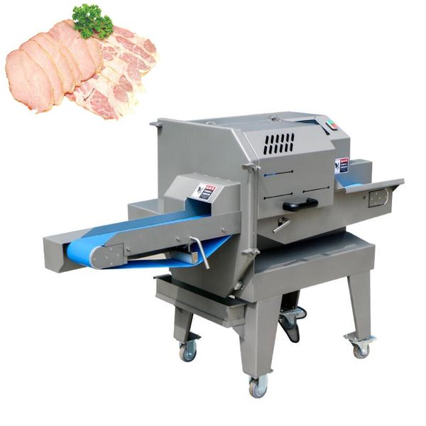 Automatic Commercial Cooked Meat Slicer Cooked Beef Cured Meat Cooked Lamb Pickled Pork Cooked Meat Cutting Machine