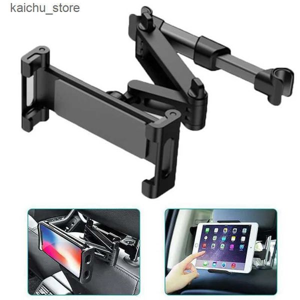 Cell Mounts Holders Car For 4.7-13 Tablet Phone Back Seat Headrest Mounting Holder Accessories iPad 12.9 J241217