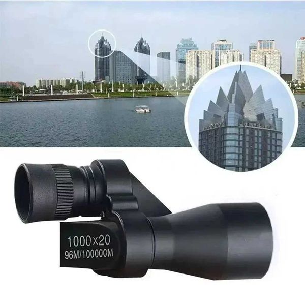 Magnification Mini 1000x20 High Pocket Zoom Outdoor Portab Monocular Tescope Fishing Tescope for Hunting Cam GadgetXJ24