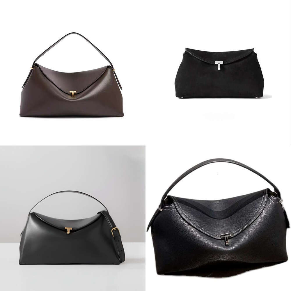 new Totem bag T Lock bag Cloud Clutch Bag Lager Handle Tote repetto Designer Handbag Women Luxury Cow Leather Shoulder Evening Bag Crossbody Purse M