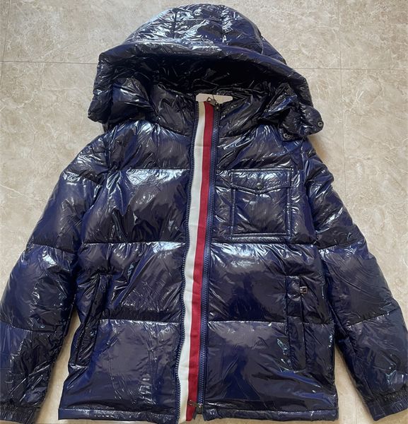 Men Parkas Designer Down Jackets White Duck Down Padded Men Puffer Jacket with NFC Scanning Fluffy Winter Parka in Plus Size Black Outerwear