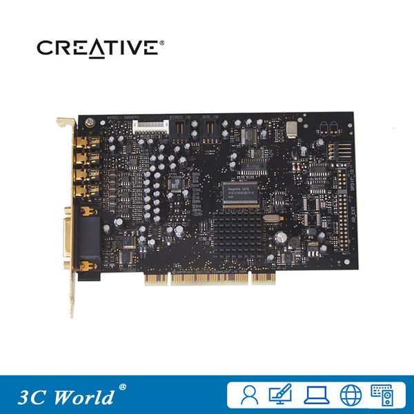 Original Brand X-Fi SB0670 High Quality PCI Sound Cards DTS Decoding Music Movie Games Original Desktop Computer Sound Card