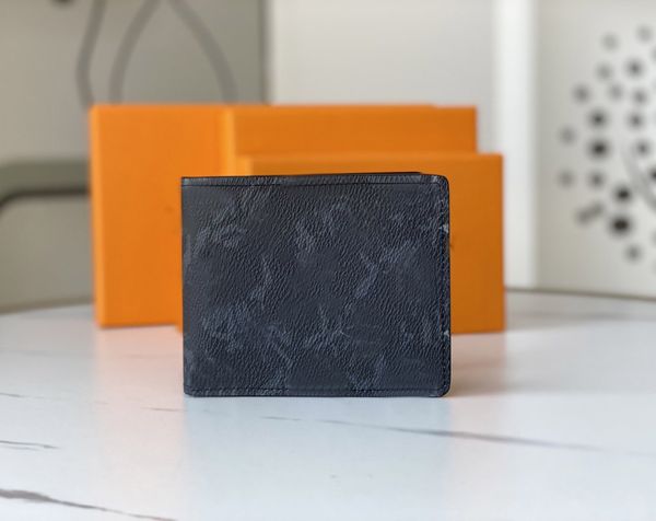 Fashion designer wallets luxury Multiple purse mens womens leather clutch Highs quality monogrames Pastel Noir coin purses card holders orig