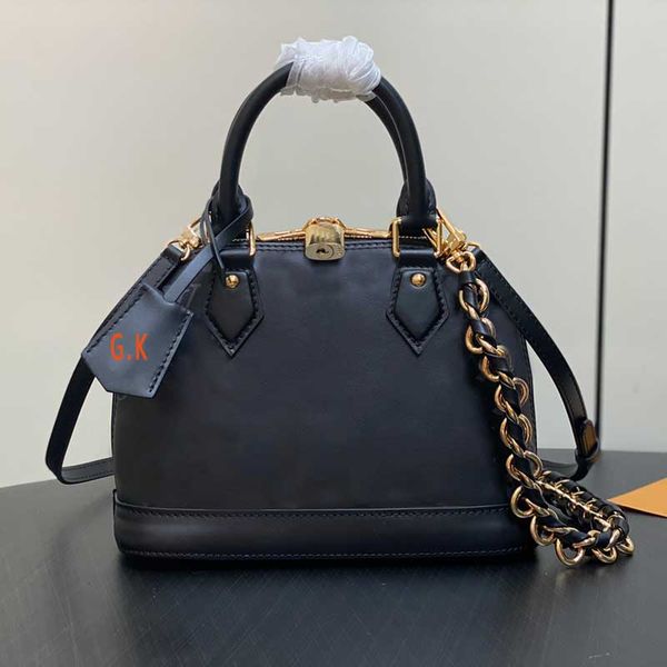 Women Tote Designer bag Grey cowhide handbag genuine leather shell bags small crossbody purse