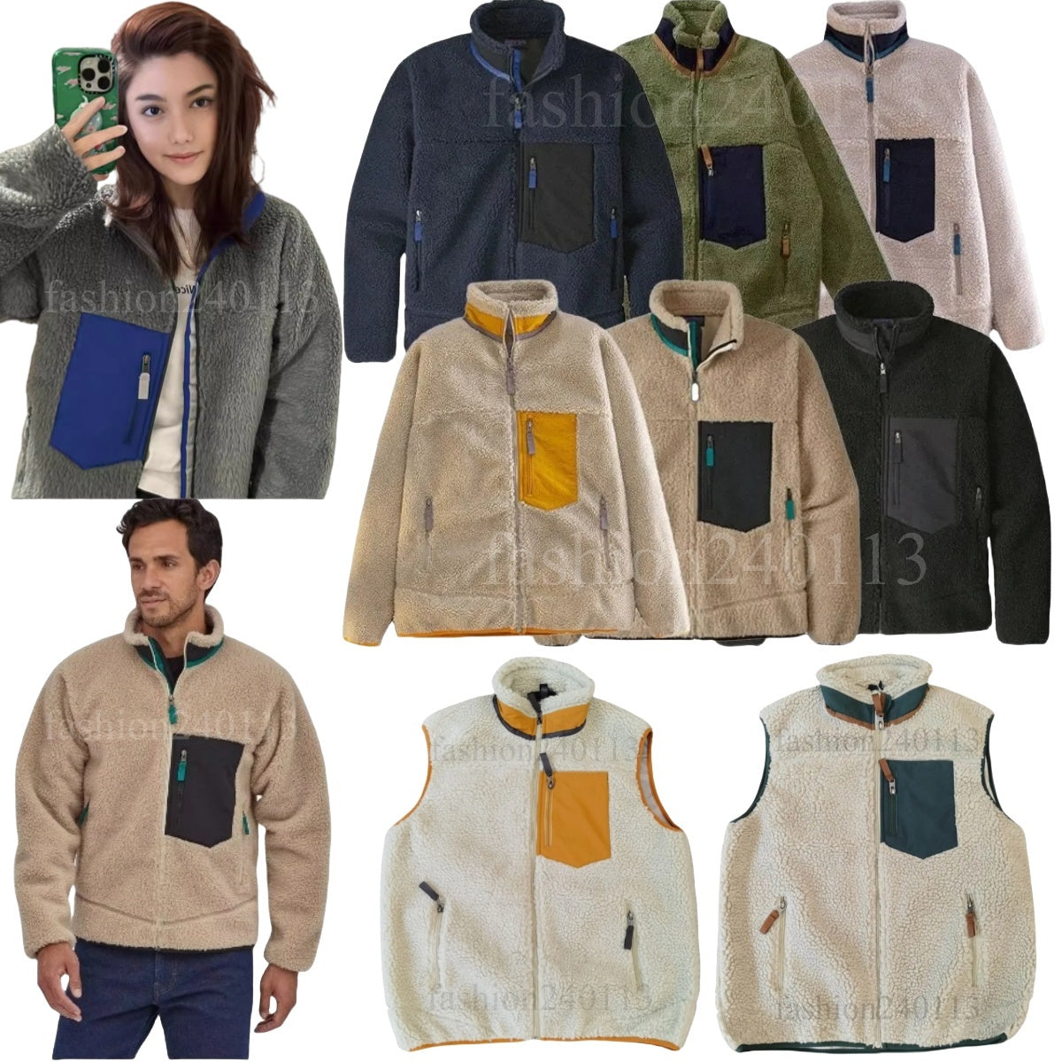 jacket designer Mens Jackets winter designer women jacket luxury mens fleece jacket men Classic zipper Thick Warm Cashmere Stand Collar Couple outer