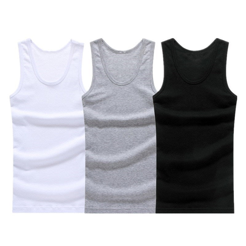 Mens Tank Tops Mans Cotton Solid Seamless Underwear Clothing Sleeveless Vest Comfortable Undershirt Undershirts 230524