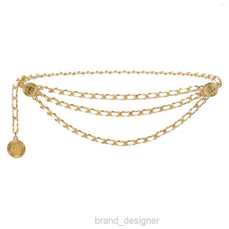 High Quality Waist Chain Belt Fashion Designer Luxurys Casual Waist Chains For Women Party Dress Brands Classic Letter P Silver Waistband top2