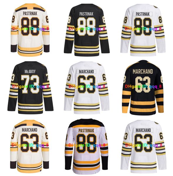David Pastrnak Bruins Men Women Kids Brad Marchand Lohrei Hockey Jerseys Charlie McAvoy Frederic Morgan Geekie Danton Heinen Pavel Zacha Whi