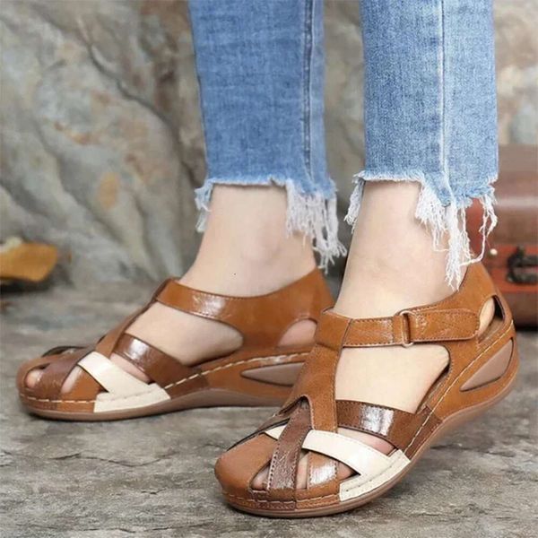 Sandals Waterproo Sli on Round Female Slippers Casual Comfortable Outdoor Fashion Sunmmer Plus Size Shoes Women dhshoess