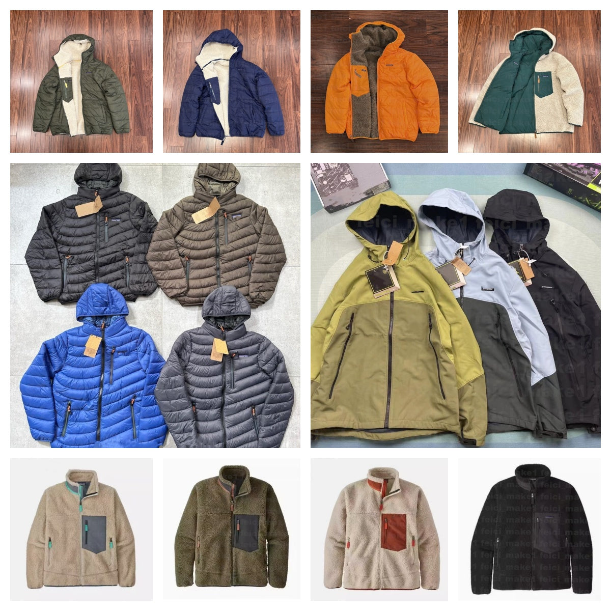 Thick Fleece Jacket Mens Faux Sheepskin Jacket Warm Winter Vest Classic Fleece Wool Vest Coat for Men and Women Casual Long Sleeve Outerwear M3XL