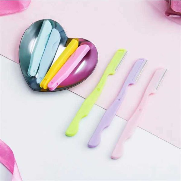 mer Eyebrow Razor Sturdy Perfect For Beginners Precise Grooming Versatile Tool Suitable For Both Men And Women Sharp Blade Compact S2411147