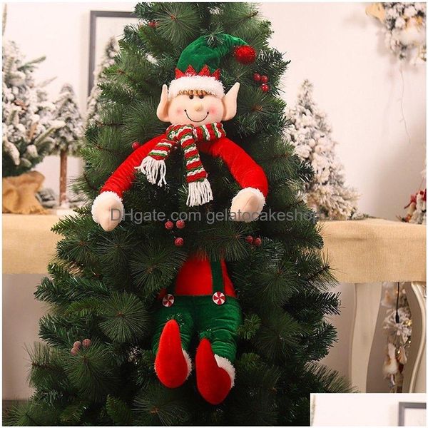 Christmas Decorations Santa Claus Dolls Merry For Home Gifts Kids Xmas Navidad Natal Kerst Decor Year 5 Drop Delivery Garden Festive Dhjm7