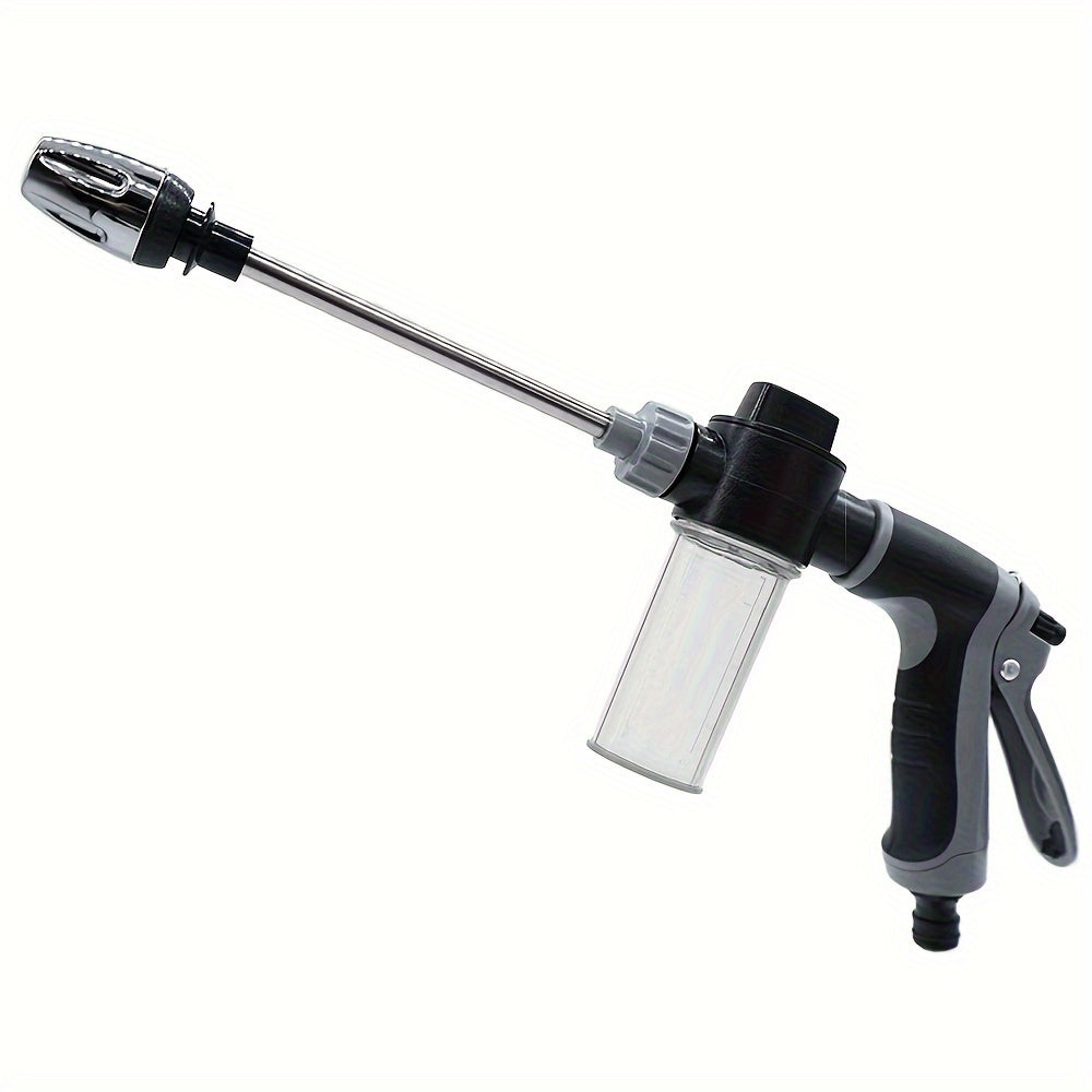 TEMU 1 Pc High Pressure Car Wash Water Gun, Garden Water Hose Nozzle, Lawn Irrigation Nozzle With Adjustable Spray.