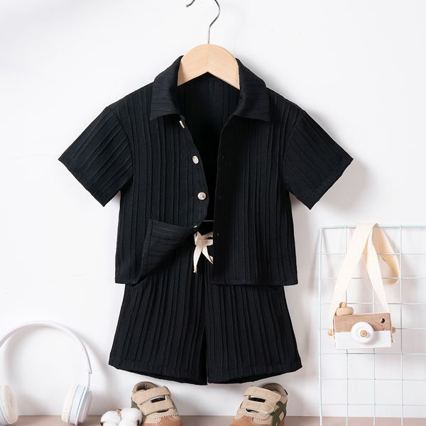 k91 Youthful Seasonal Wardrobe Essentials: Stylish Polo Shirt w- Matching Chino Shorts