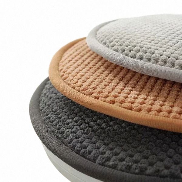 round Chair Cushion Candy Color Seat Cushions with Drawstring Home Decor Pillows Throw Pillows Office Chair Cushion 35cm 40cm 48A9#