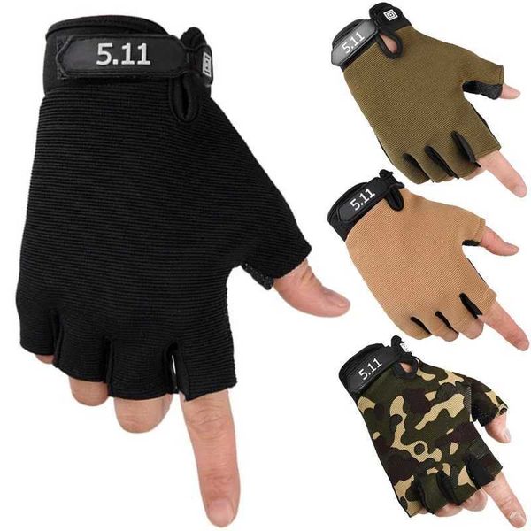 Tactical Gloves Men and Women Riding Non Slip Half Finger Outdoor Sports Gloves Spring and Summer Fitn GlovesXJ2412078
