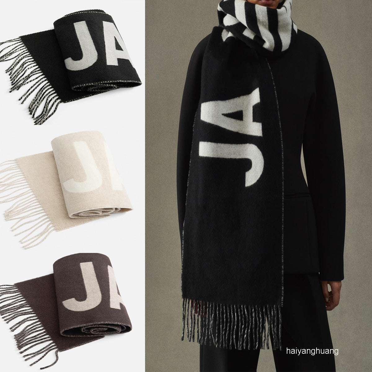 Hats Scarves Sets Scarves Scarf designer luxury scarf for women Shawl Knitting Letter MultiPink Echarpe Luxe Scarves Designer Scarf Cashmere 100 Woo