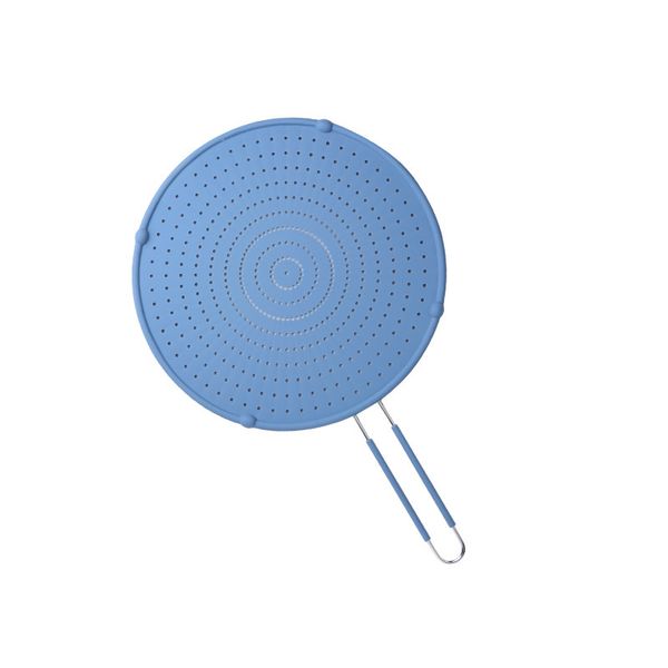 12.5inch Silicone Splatter Screen Kitchen Tools Frying Pan Grease Splatter Guard Heat Resistant Hot Oil Food Safety Oil Splash Guard Pot Cov