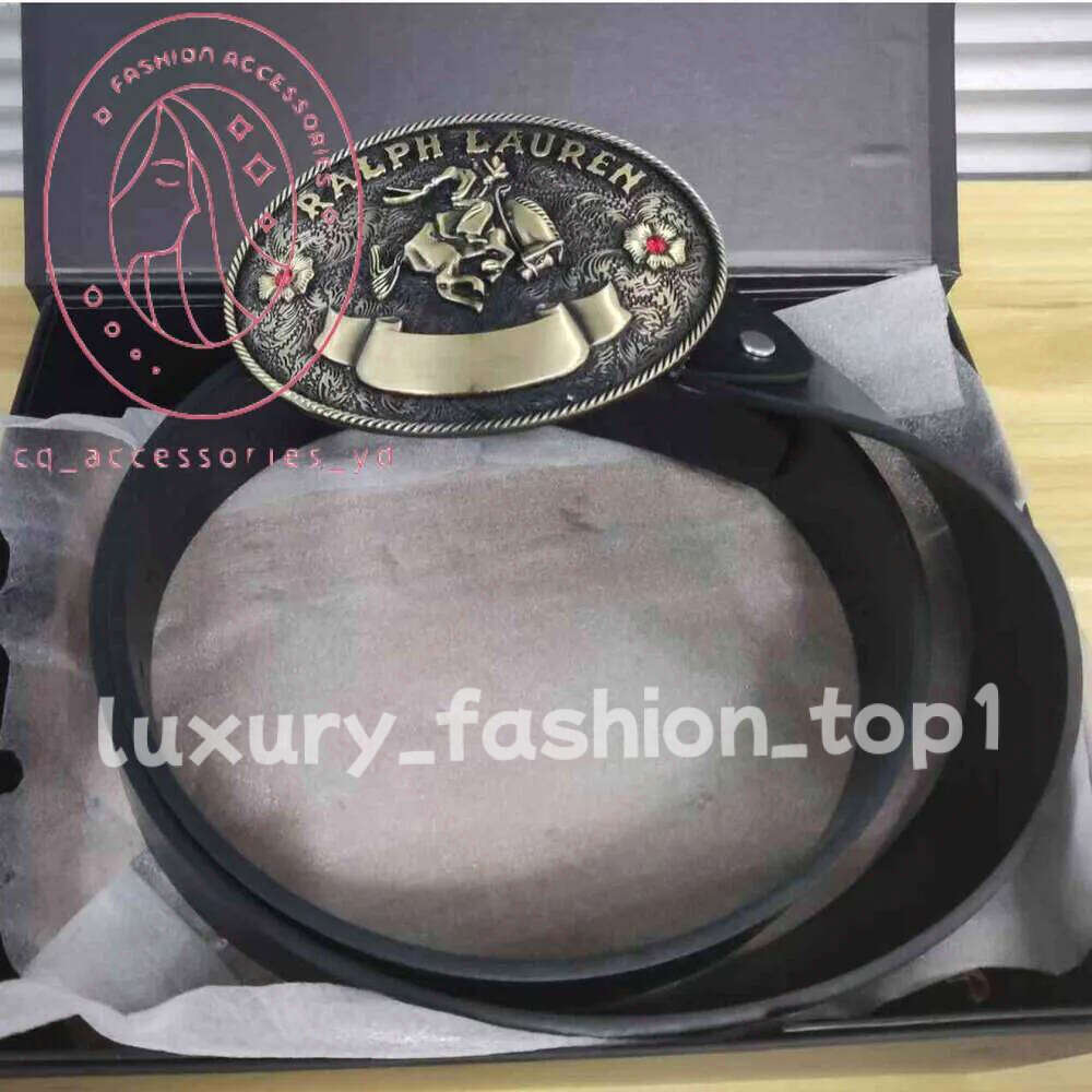 Polo Buckle Designer Mens Waistband Womans Girdle Luxery Simple Skirt Suit Pants Waist Belt 5Inch X 3Inch And 3Inch X 2Inch Parent Child Style polos