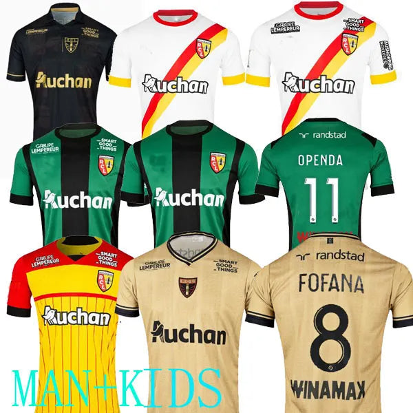 2022 RC Lens third away maillot soccer jerseys 22 23 Saint-Barbe special KAKUTA OPENDA 11 GANAGO SOTOCA FOFANA GRADIT FORTES Football Shirts 2023 ki