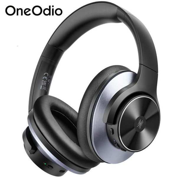 Oneodio ANC Wireless Bluetooth Headset A10 Over Ear Hybrid Active Noise Cancelg Headphones With Microphone Hi-Res Audio